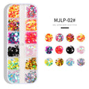 Two Box Nail Paillettes Foil Flakes Nails Eyes Make up Art Decals Glitter