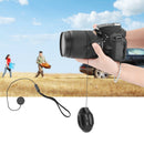 Front Camera Lens Cover Cap Anti-lost Rope Cord String for SLR Nikon Canon Sony