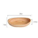 Salad Bowl Wooden Stackable Bowls for Salad Pasta Fruit Kitchen Small Bowl