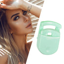 Women Mini Eyelash Curler Beauty Makeup Eye Lashes Curling Clip (Green)