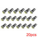 20x Super White T5 3SMD LED Bulb Instrument Panel Dash Gauge Interior Light Bulb