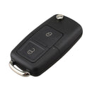2 Buttons Flip Remote Key Fob Case 434MHz ID48 Chip For Beetle Bora Golf Pa S1J8