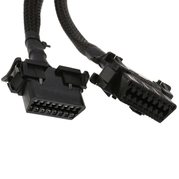 1 To 2  16 Pin Male To Female Y Splitter Extension Cable Adapter