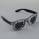 Rock Punk Goth Party Sunglasses Rivet Glasses Hip Hop Dress Up Costume Prop