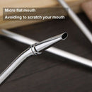 Set of 3 Reutilisable Mate Stainless Steel Straw Filter