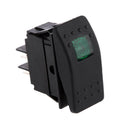 2Pcs 12V 20A ON/OFF Toggle Switch Automotive Car Boat w/ Green Light Waterproof