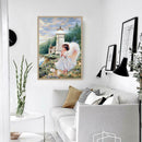 5D DIY Full Drill Diamond Painting Castle Girl Cross Stitch Embroidery Kits