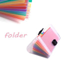 A6 13lattice Expanding File Plastic Folder Organizer Document Multi-Color AU