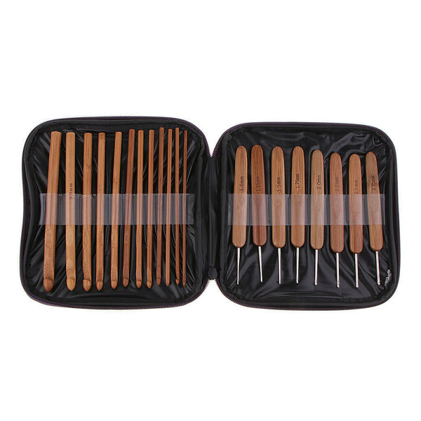1 Set Woven Crochet Hook Needles Weave Sewing Stitching Tools for Coat, Sweater,