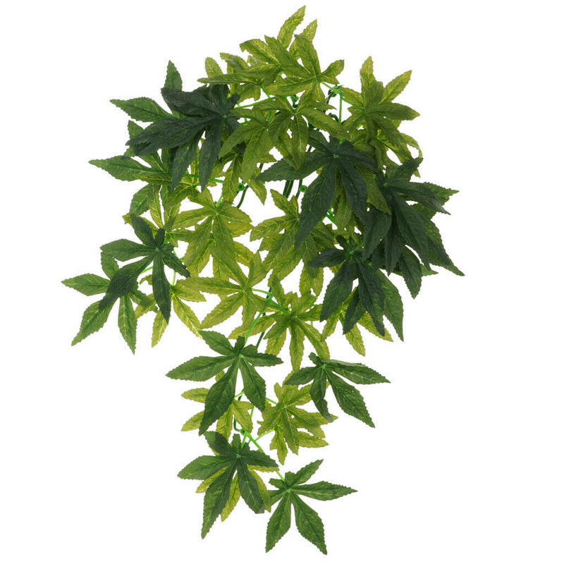 2 PCS Reptile Cage Landscape Plant Artificial Vine Jungle Cage Decoration