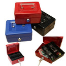 Lockable Cash Coin Money Storage Safe Security Box Holder Suitcase With Loc