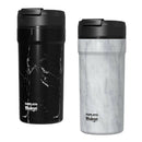 Camera Lens Stainless Steel Travel Coffee Mug Leak-Proof Lid Black