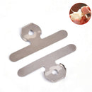 1PC Garlic Peeler Stainless Steel Multifunctional Kitchen Chestnut Ginger Peel%P