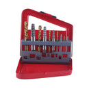 10xScrew Extractor Right Hand Cobalt Drill Bit Set Easy Out Broken Bolt Set Hot