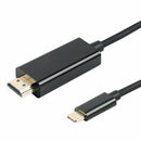 USB C to HDMI Adapter, 6FT/1.8m USB 3.1 Type-C Male to HDMI Male 4K Cable B