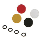4 Packs Camera Flat Shutter Release Button Replacement Part for  Canon Nikon etc