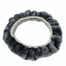 Gray Adjustable Nonslip Steering Wheeling Cover Protection for Auto Car Q1H2