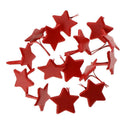 100pcs Mini Red Star Brads Paper Fasteners for Scrapbooking Card Making 14mm