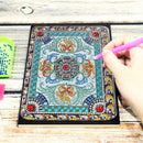 DIY Mandala Special Shaped Diamond Painting 50 Pages A5 Notepad Notebook
