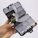 160 Pieces Fishing Accessories Kits Jig Hooks Fishing Set with Tackle Box