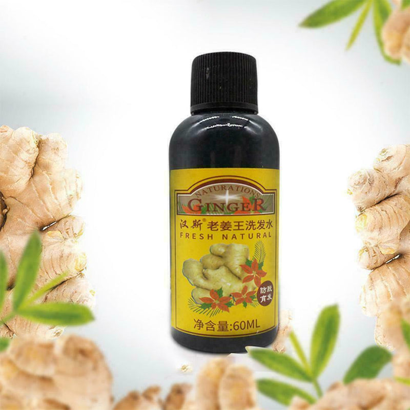 Ginger Shampoo Conditioner Hair Treatment Protect Hair Nourishing Roots Hai W4Z8