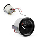 Black Bezel Gas Fuel Level Gauge Analogue Red LED Car Marine Boat 52mm 1DD 3C