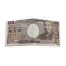 Unisex Paper Money Purse JPY 10000 Yen Wallet Women & Mens Folding Bag