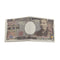 Unisex Paper Money Purse JPY 10000 Yen Wallet Women & Mens Folding Bag