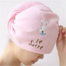 Cap Microfiber Bath Towel Towel Hair Dry Hat Quick Drying Cap Ladies Bath Too 3c