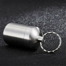 Travel Stainless Steel Coins Storage Tank Sealed Waterproof Pills Organiser Case