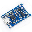 100PCS TP4056 TC4056 Micro-USB 5V 1A 18650 Lithium Battery Charger Module C