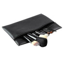 Makeup Brush Storage Bag Zipper Waterproof PVC Cosmetic Pen Travel Organize