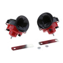 1x Pair Of Electric Horn Car Auto Vehicle Spare Siren Audio Loud Sound