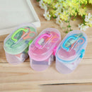 Home Travel Threader Scissor Needle Thread Tape Thimble Storage Box Sewing Kit/
