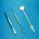 Dental Tartar Calculus Plaque Remover, Tooth Scraper, Dental Mirror Set_* E F5C1