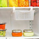 Fridge Organizer Drawer, Refrigerator Pull-Out Bin Adjustable, Installs Und