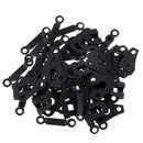 40 Sets Copper Sew-on Sewing Hook & Bar Closures for Dress Skirt Tunic Decor