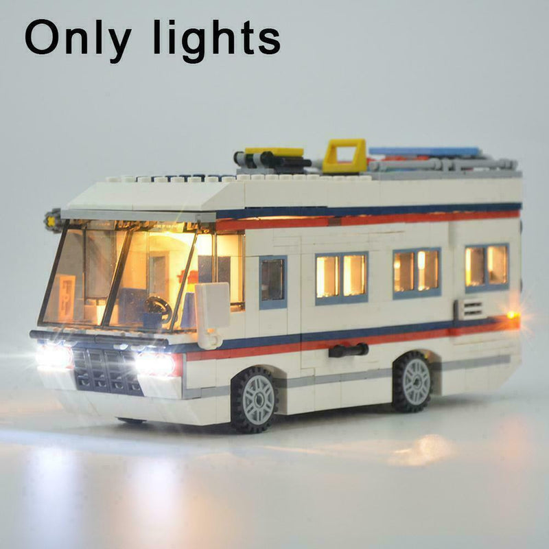LED Light Kit For LEGO 31052 Camper Building Blocks Accessories DIY Light S O8K8