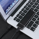 M.2 NGFF SSD to USB 3.1 Type-C Converter Adapter Enclosure Case Box (Black) A