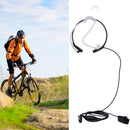 Interphone Throat Mic Two-way Radio With Winding Finger PTT K-head For BAOFENG