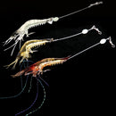 3 Soft Plastic Fishing Lures Tackle Prawn Shrimp Flathead Bream Cod Bass Lure .
