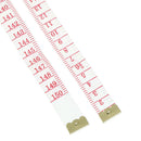 150cm Flat Tape Measure for Tailor Sewing Cloth Soft Body Measuring Ruler LJ