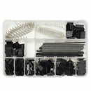 1450Pcs 2.54 mm Wire Housing Connector Kit Crimp PCB Pin Headers Set For Du