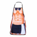 Novelty Sexy Funny Apron Whimsy Cooking BBQ Party Couples Gifts (Muscle man