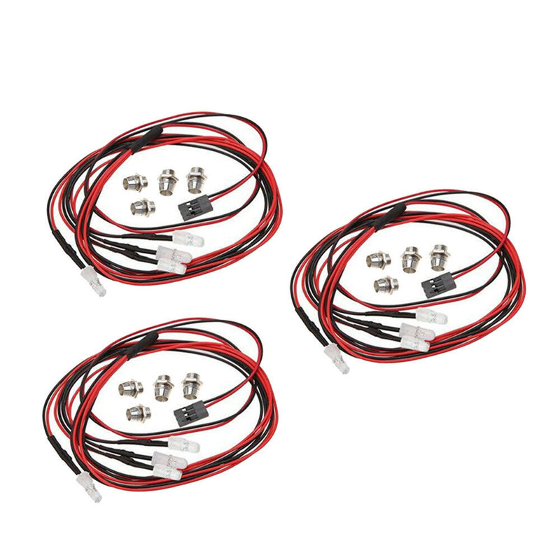 5mm Blue LED Bright Headlight 3V-7V for Axial SCX10 RC4WD D90 1/10 RC Trucks