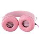 Fashionable Headset Foldable Design Children Kids Over Wired Earphones Head