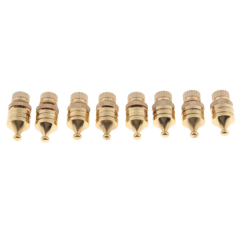 16 Pack Pure Copper Speaker  Stand Feet Cone Base Pads For Subwoofer