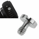 1 4" Metal Screw Camera Tripod Monopod Quick Release For Manfrotto Plate (Q V1L1