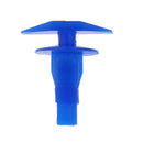 100 Pieces Car 7.8mm Door Trim Panel Blue Plastic Rivet Pin Clip Fastener