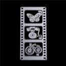 Multi-use Camera Film Series Metals Cutting Dies Stencils for Decorative Card MO